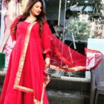 Megha Dhade Instagram - Happy Dashehra To All my Beautiful InstaFamily ❤️🤗 🙏🏻💕🍀🍀 Special thanks to My darling friend @meganmegsofficial for this Beautiful Festive Outfit Love it ❤️❤️❤️❤️