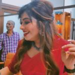 Meghashree Instagram - Punyavathi set fun time😂🙈🧿 . . #punyavathiserial #setfun #serial #meghashreegowda