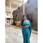 Meghashree Instagram – #blessed🙏 Mantralaya Sri Raghavendra Swamy Matham