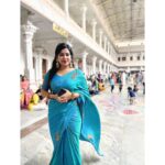 Meghashree Instagram – #blessed🙏 Mantralaya Sri Raghavendra Swamy Matham