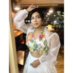 Meghashree Instagram - 🧿🧿🧿 . . Outfit:@iyra_designstudio Makeup:@makeupartistryby_yashjain