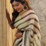 Meghashree Instagram - 🙈❤️🧿 . . Outfit:@arus_designer_studio Makeup:@meghashree_official