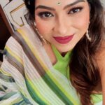 Meghashree Instagram - One of my favourite song ♥️🧿 . . Outfit:@arus_designer_studio Makeup:@meghashree_official