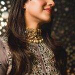 Mehrene Kaur Pirzada Instagram - ✨ 💫 A beautiful sparkly evening to celebrate @abhinavmishra_ @thehouseoframbhajos @needledust @quirkbrandconsulting