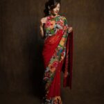 Mehrene Kaur Pirzada Instagram - Red is my colour 🥰 @bobocalcutta @_anupphotography