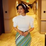 Mehrene Kaur Pirzada Instagram - Sanjana 🥰 #sultanofdelhi Trailer Launch 🌟 @milan.a.luthria @suparnverma @disneyplushotstar Make up @makeupnhairbyankita Hair @sofiexhmu___ Styling @jiaandmallika 📷 @thesikhboy