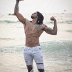 Michael Ajay Instagram - Beach pictures are MANDATORY in Goa 🏖️🌊 #michaelajay #goa #beachvibes