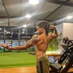 Michael Ajay Instagram - ALL ROUND ATHLETE 🏀💪🏾 #michaelajay #athlete #aesthetic