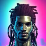 Michael Ajay Instagram - A.I says HI. 1-10 Tell me your favourite Mikey #michaelajay #ai #lensaapp #artificialintelligence #digitalart