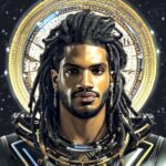 Michael Ajay Instagram - A.I says HI. 1-10 Tell me your favourite Mikey #michaelajay #ai #lensaapp #artificialintelligence #digitalart