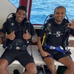 Michael Ajay Instagram - One of the things that has given me the greatest joy in life is introducing the underwater world to my friends and sharing it with them. (Watch the last video!) #manta Over the past two weeks I finally managed to convince @karnrateria @michaelajayofficial @allthingssameer and @ashwin_kulkarni to take the plunge. The are all Open Water Certified divers now - thanks ro @fleetfootadventures! Congratulations guys!! I also reconnected with my buddies @jaypunjabi_ @rohinbachwani @djsanjaydutta @leicagrapher and @carlosdonoso on our amazing Liveaboard trip and made nee friends too! @emma.tolmie @coteugarter @lukamp @catabarra @davesorrellsaunders @cpabloalarcon @emperordivers_ Thank you for making it such a memorable trip for us all!! Mostly, thanks to my buddy, my brother and my underwater guru Nitish aka @fleetfootadventures for making all of this possible! ❤️💯 #Maldives #fleetfootadventures #DiveDiary #Seiko #prospex
