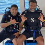 Michael Ajay Instagram - One of the things that has given me the greatest joy in life is introducing the underwater world to my friends and sharing it with them. (Watch the last video!) #manta Over the past two weeks I finally managed to convince @karnrateria @michaelajayofficial @allthingssameer and @ashwin_kulkarni to take the plunge. The are all Open Water Certified divers now - thanks ro @fleetfootadventures! Congratulations guys!! I also reconnected with my buddies @jaypunjabi_ @rohinbachwani @djsanjaydutta @leicagrapher and @carlosdonoso on our amazing Liveaboard trip and made nee friends too! @emma.tolmie @coteugarter @lukamp @catabarra @davesorrellsaunders @cpabloalarcon @emperordivers_ Thank you for making it such a memorable trip for us all!! Mostly, thanks to my buddy, my brother and my underwater guru Nitish aka @fleetfootadventures for making all of this possible! ❤️💯 #Maldives #fleetfootadventures #DiveDiary #Seiko #prospex