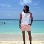 Michael Ajay Instagram - Embracing the bulk / Dad bod era.😌 📸 : @allthingssameer #michaelajay #maldives #bulking #bulk #beachlife #divingtrip #bluewaters #traveler Maafushi Island
