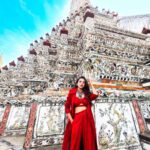 Mitali Mayekar Instagram – Temple of Dawn.❤️‍🔥

.
.
📸 @kat.kristian ♥️
Styled by @shivanipatil_ 🌸
Outfit @aaprolabel @gateway.pr 

@goldcoastfilmsofficial 
#candyland #pattaya #pattayathailand #explore #goldcoastfilms #goldcoastfilmsofficial #thailand #travellersoul Wat Arun (Temple Of Dawn), Bangkok
