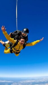 Mitali Mayekar Instagram - Bird’s eye view.🥹🩵
.
.
.
What an amazing experience, which undoubtedly is going to stay with me for my whole life. Thank you @skydive_spain 💛
Can’t wait to see you again soon.
#skydiving #bucketlist #bucketlistadventure #skydivespain #znmdmoment #experienceofalifetime