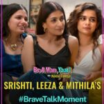Mithila Palkar Instagram - @mipalkarofficial talks about the ‘men don’t cry’ stereotype, and why being vulnerable is important… 🫂 #BraveTalkMoment brought to you by @maybelline_ind ♥️ Supported by @rnp_foundation 🌼 #WeAreYuvaa #5YearsOfYuvaa #MithilaPalkar #LeezaMangaldas #SrishtiGarg #Relationships #BeAManYaar #BeAManWithNikhilTaneja #BeAMan #PositiveMasculinity #ChatShow #LittleThings