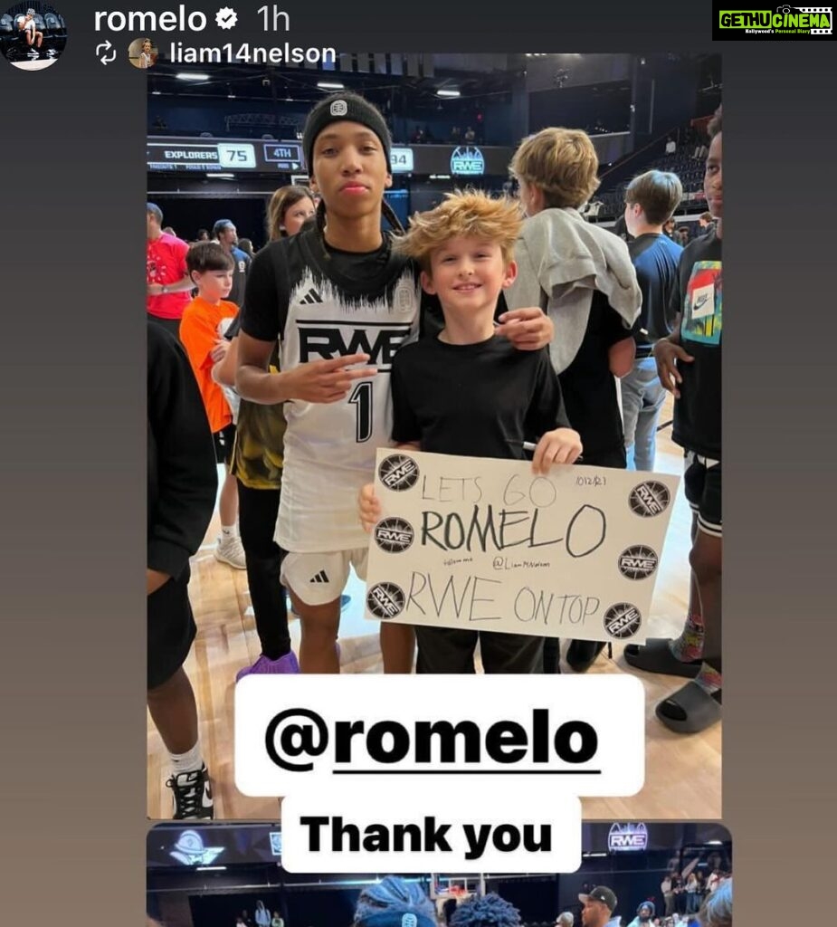 Monica Instagram - From the Stage to the Plane to the Wood.. Nothing that I do means more to me than being their MOM… @romelo is creating his legacy, grateful for everyone @ote @overtime @rwe.ote Nothing but Greatness Ahead….. #1 OTE Arena