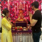 Monica Khanna Instagram - गणपति महोत्सव Beautiful dump of my another favourites (part 2) @kusumita @manish_goplani @dhirajrai10 @incognito.1176 @chhayachouhan @dr.rebeccapinto @rebeccapiintto @vedantkhot__official #ganeshchaturthi #ganpatibappamorya #happiness #bappa #love #ganesh #utsav #ganeshutsav