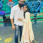 Mridula Vijay Instagram - At Star Magic floor ❤️ Costume @innuz_collections #starmagic