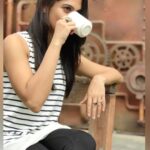 Naina Ganguly Instagram - Good Day starts with Coffee! ☕ . . . . . . . . . . . . . . . . #goodmorning #goodvibes #goodday #coffee #igaddict #igpost #igfashion #igers #igindia #instagood #instafashion #instadaily #instafamily #instamood #instagram #picoftheday #photooftheday #tollywood #tollywoodactress #nainaganguly