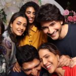 Namrata Shirodkar Instagram - (1/2) About last night! My first official party with our 11-year-old, and she had an absolute blast, much like her father. ♥️♥️♥️♥️ Just like the old times... Met all our friends who came out of the woodwork 🤣🤣. Just like we did 🤣🤣🤣But whatta party! 🎉 Thank you our little blessed couple, @shriyabhupal and @anindith, for hosting the best party in town. ♥️♥️♥️♥️ Thank you @diabhupal, @krishnarbhupal and @shalini_bhupal for being the best hosts 🤗