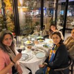 Namrata Shirodkar Instagram - Some sweet evenings with the people I love ♥️♥️♥️ #friendsandfamily #paris