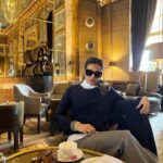Namrata Shirodkar Instagram - Coffee, croissants and moi!! 🤍 Just the best place @rosewoodhoteldecrillon #crillionhotelparis Hôtel de Crillon, A Rosewood Hotel