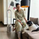 Namrata Shirodkar Instagram - The newest addition to my cozy little space.. @dyson_india's Pure Cool Advanced Air Purifier! Breathing easy & at peace 💛💛💛