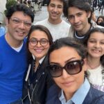 Namrata Shirodkar Instagram - Family 😍😍😍 until next time ♥️♥️♥️♥️♥️ Old Bond St, London