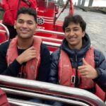 Namrata Shirodkar Instagram - Good vibes happen on the tides!! We love speedboating!! 🚤 @sitaraghattamaneni @gautamghattamaneni @zarxavier @_amanjoshua_