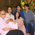 Namrata Shirodkar Instagram - Life comes a full circle as they say... and this now is my circle of life! Love you mamaiyya garu.. You're one of a kind and we're blessed to have you in our lives.. I know mummy would normally be in this family frame but from now on she will live on in our hearts and we will celebrate her every single day till we are on this side of the world ♥️♥️♥️ We know she's here protecting our family.. Love love and more love to you Mummy ♥️♥️♥️♥️ @urstrulymahesh @sitaraghattamaneni @gautamghattamaneni @manjulaghattamaneni @with_priyadharshini @isudheerbabu @ashokgalla_ @jayadev.galla