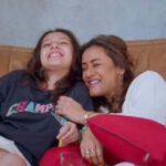 Namrata Shirodkar Instagram - #Ad It's important to strike a balance between a friend and a parent with @sitaraghattamaneni Balance is key. Whether in communication or nutrition. Make the better choice with Lil'Goodness Prebiotic Snacks. A range of delicious tummy friendly prebiotic chocolates, milkshakes, supergrain puffs and more with a whole lot of goodness that your family needs and will LOVE. Nutrition that tastes soooo good by @lilgoodnessofficial Check them out at www.lilgoodness.com #HookedforGood