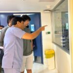 Namrata Shirodkar Instagram - Another one of GG's visits to @rainbowchildrenshospitals through @mbfoundationorg. Rainbow Hospitals' dedication to providing quality treatment is nothing short of remarkable. Let's stand together to support these young warriors in their journey to health and happiness! ❤️