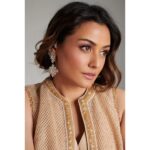 Namrata Shirodkar Instagram - Redefining neutrals with @taruntahiliani ✨ For @khannajewellerskj Styled by @jukalker Outfit @taruntahiliani Makeup @sandysartistry Hair stylist @hairbyrajabali Photographer @vaishnavpraveen