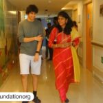 Namrata Shirodkar Instagram - So so proud of you my son!! ♥️ #Repost @mbfoundationorg ・・・ One of @gautamghattamaneni's many visits to @rainbowchildrenshospitals. MB Foundation has been working collaboratively with Rainbow Hospitals to give these little children a second chance at life. Gautam, an integral part of our foundation, often spends quality time post school with children in the oncology and cardio wards, making them feel happy in more ways than one while they heal. We thank you, GG, for bringing smiles to the faces of these kids and pushing them towards a faster road to recovery. ❤️