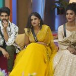Namratha Gowda Instagram - "HELLO, Yellow - the color of inner sunshine." @colorskannadaofficial @officialjiocinema Assisted by:@likitha_suresh_ Wardrobe:@amorabybindureddy Jewellery: @thespatika #bbk10 #biggboss #season10 #colorskannada #jiocinema #namarathagowda #namratha #relentkreationz