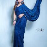 Natasha Doshi Instagram - May your dreams defy the laws of gravity. Fly with the stars 💙💫 📸 - @sravanphotographyofficial Stylist - @reshma_stylist Outfit - @singhanias_hyd MUA - @ravyasarepalli_makeupartistry Hair - @sandhyadolla . . . . #theactressdiary #natashadoshi #telugucinema #photoshoot #photooftheday #sareefashion #saree #photogram #happy #dreambig #makeithappen #instadailyphoto #smiles Hyderabad