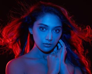 Natasha Doshi Instagram - When eyes talk, listen 🔥 
 📸 - @kurushthakurphotography 
MUA & hair - @chaurasiapooja.mua 
Studio Production - @backstage_mumbai 
#fridayvibes #prismatic #theactressdiary #natashadoshi #photogram #closeup #portraitphotography