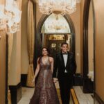 Natasha Doshi Instagram - Basking in the glow of your love & blessings. Grateful beyond words! Thank you all 🥰💕 Most importantly, thankyou @mananshahc for being my real life hero 👩🏻‍❤️‍👨🏻💍 #engaged #lovelikenoother 🧿 Taj Mahal Palace, Mumbai