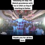 Naveen Instagram - BOOKINGS OPEN NOW for #MissShettyMrPolishetty on @bookmyshowin and @paytm . Every moment every person I met on this tour etched in my memory ❤️Thank you so much 🙏We are adding more cities and coming to USA with the tour !! Watch the movie with me at premieres on 6th Sep at Dallas followed by all major cities in USA ❤️Booking in USA open now by @prathyangiraus . Come let’s love and laugh on Sep7th in theatres #MissShettyMrPolishetty