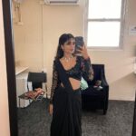 Nayani Pavani Instagram – Good things takes time 🖤

Beautiful outfit : @harinireddym 🫰🏻 Australia