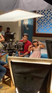 Neil Bhatt Instagram - our masti in between shoot 💕
@bhatt_neil @aria_sakaria 
.
.
.
.
.
.
.
#ghumhaikisikeypyaarmeiin #ghkkpm #savi #virat #neilbhatt #ariasakaria #viratchavan #savichavan #viratkisavi