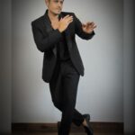 Neil Bhatt Instagram - Black raised to ♾️!! Styled by- @purvabansal5 Outfit by- @mehboobsons Picture courtesy- @creative_babu_01 #neilbhatt #aishwaryasharma #bombaytimesfashionweek2023 #black #maninblack #womaninblack #couplegoals❤ #neilkiaish
