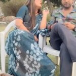 Nidhi Jha Instagram - Mein to sirf gaana gaarahi thi baby @yashkumarr12 😜😎 #nemonikkuforever🧿❤️ . . . . . . . @officialjoshapp