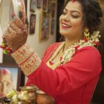 Nidhi Jha Instagram - Happy karva chauth everyone ♥️ Missing you babe @yashkumarr12 #nemonikkuforever🧿❤️