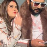 Nidhi Jha Instagram - Baby aajau aapke pass ladai karne? #nemonikkuforever🧿❤️ #nidhijha #nidhijha05 #yashkumar #yashkumarr