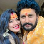 Nidhi Jha Instagram - सभी देशवाशियों को तुलसी पूजन दिवस की ढेर सारी शुभकामनाएँ। जय तुलसी मईया♥️ #nemonikkuforever🧿❤️