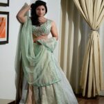 Niharica Raizada Instagram - Silk Raizada Shot by @rajanstudios #NiharicaRaizad Designer @aynaaworld Stylist @banthia.kapil