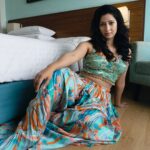 Niharica Raizada Instagram - Sea Green Lounge Hair @makeover_by_rudhra Makeup @makeoverbyshreeja Shot by @funky_capturezz Wearing @aynaaworld Styled by @banthia.kapil