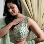 Niharica Raizada Instagram - Silk Raizada Shot by @rajanstudios #NiharicaRaizad Designer @aynaaworld Stylist @banthia.kapil